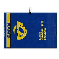 WinCraft Los Angeles Rams 16" x 24" Jacquard Hand Towel with Carabiner
