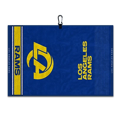 WinCraft Los Angeles Rams 16" x 24" Jacquard Hand Towel with Carabiner