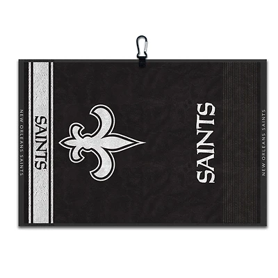 WinCraft New Orleans Saints 16" x 24" Jacquard Hand Towel with Carabiner