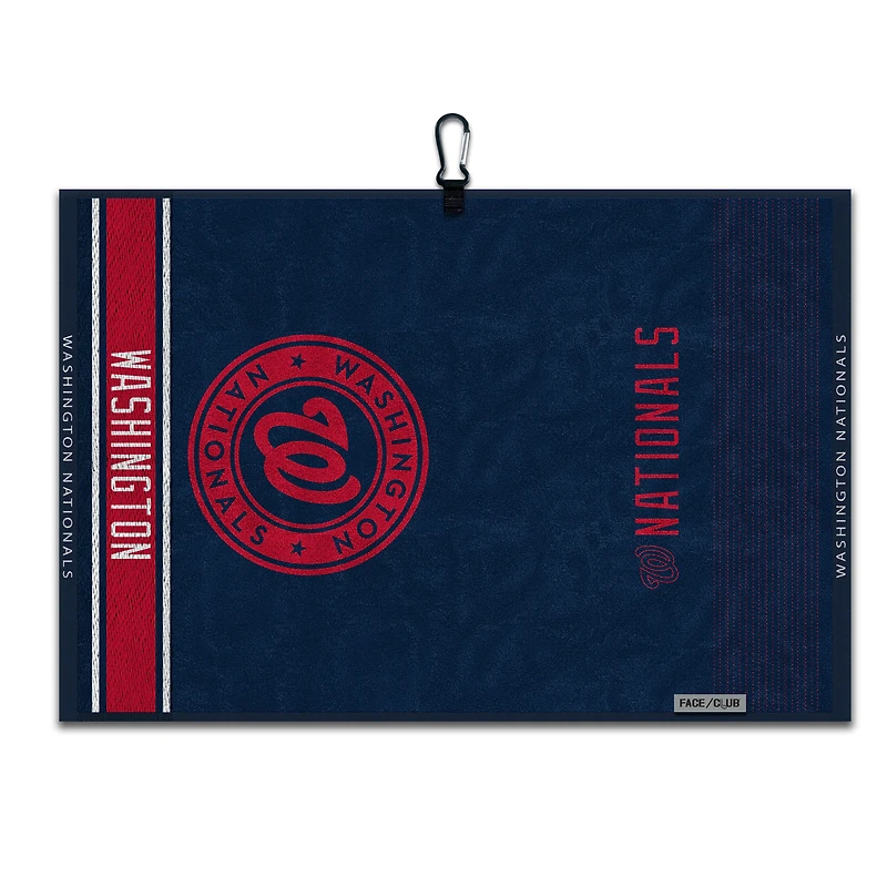 WinCraft Washington Nationals 16" x 24" Jacquard Hand Towel with Carabiner