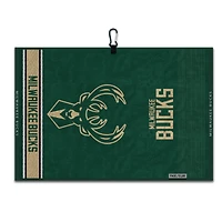 WinCraft Milwaukee Bucks 16" x 24" Jacquard Hand Towel with Carabiner
