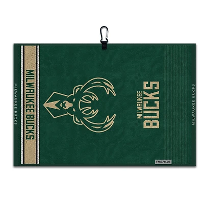 WinCraft Milwaukee Bucks 16" x 24" Jacquard Hand Towel with Carabiner