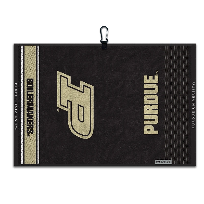 WinCraft Purdue Boilermakers 16" x 24" Jacquard Hand Towel with Carabiner