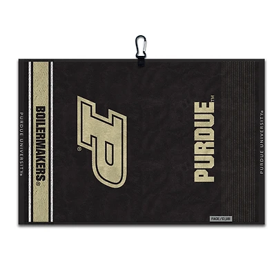 WinCraft Purdue Boilermakers 16" x 24" Jacquard Hand Towel with Carabiner