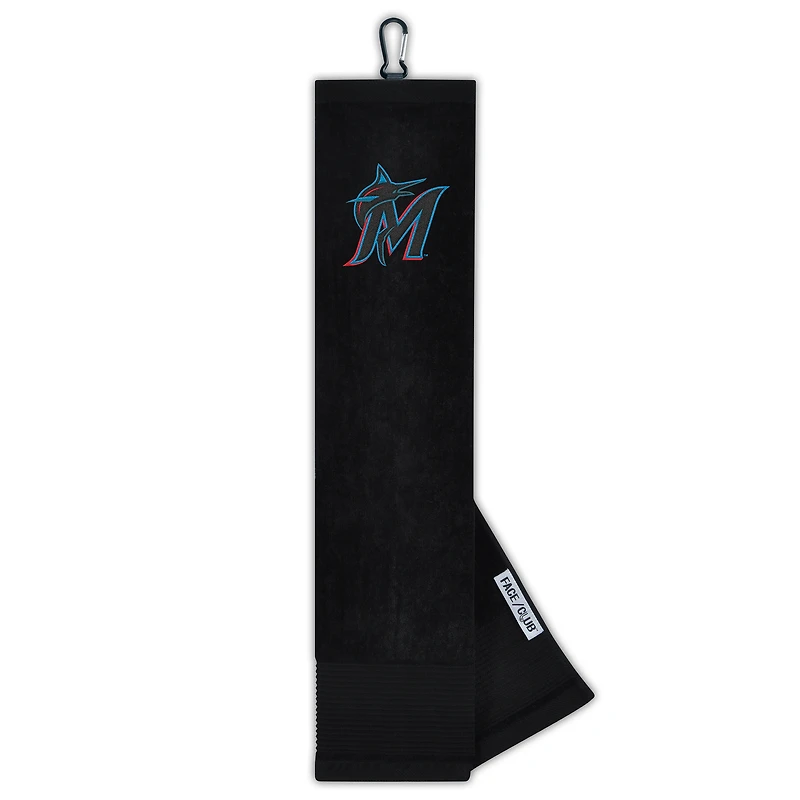 WinCraft Miami Marlins Team Logo Golf Towel