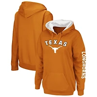 Women's Colosseum Texas Orange Texas Longhorns Loud and Proud Pullover Hoodie