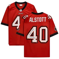 Mike Alstott Red Tampa Bay Buccaneers Autographed Mitchell & Ness Replica Jersey with "SB XXXVII Champs" Inscription