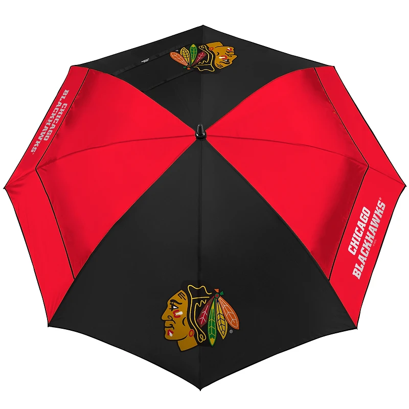 WinCraft Chicago Blackhawks WindSheer Golf Umbrella