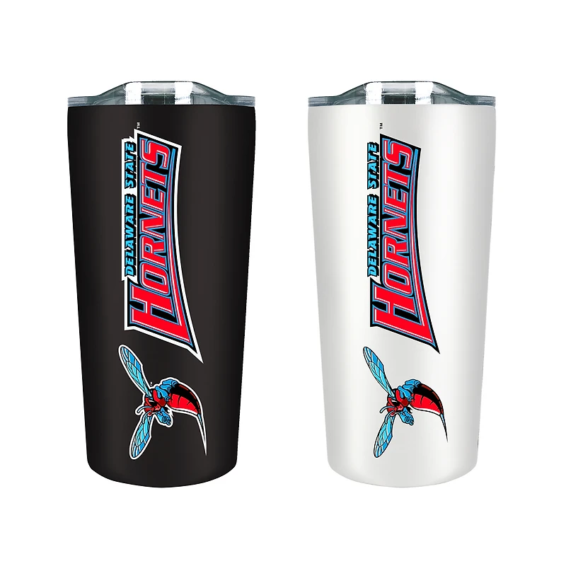 Delaware State Hornets 18oz. Soft Touch Tumbler Two-Piece Set