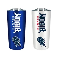 Howard Bison 18oz. Soft Touch Tumbler Two-Piece Set