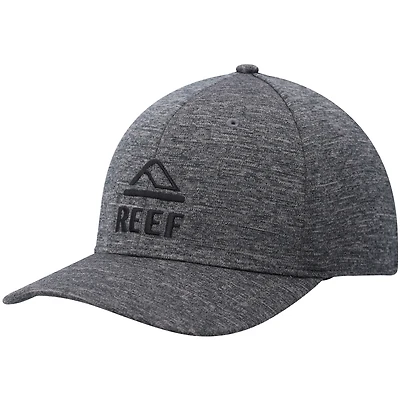 Men's REEF Heathered Black Grand Flex Hat
