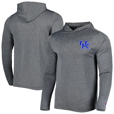 Men's Champion Gray Kentucky Wildcats Hoodie Long Sleeve T-Shirt