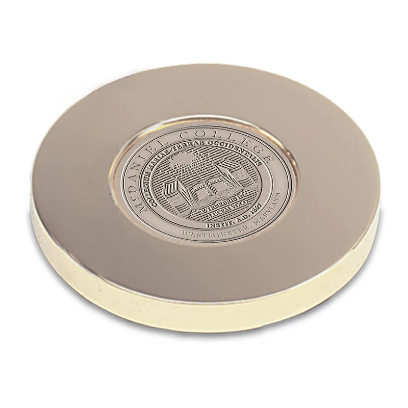 Gold McDaniel Green Terror Paperweight