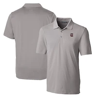 Men's Cutter & Buck Gray South Carolina Gamecocks Big & Tall Forge Stretch Polo