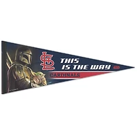 WinCraft St. Louis Cardinals 12" x 30" Premium Quality Star Wars the Mandalorian Pennant
