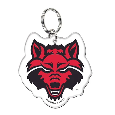 WinCraft Arkansas State Red Wolves Premium Acrylic Team Key Ring