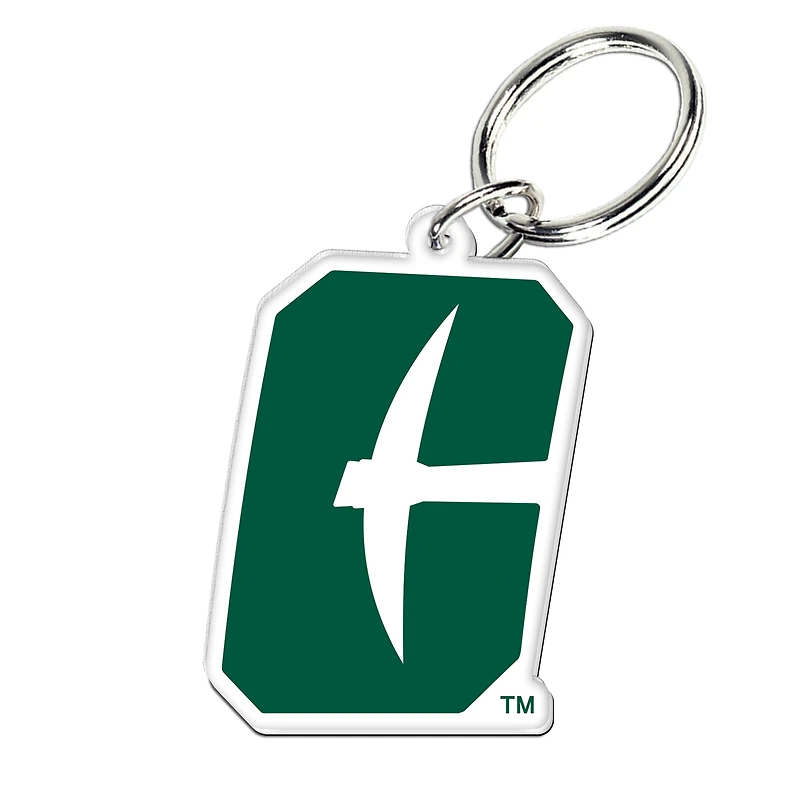 WinCraft Charlotte 49ers Premium Acrylic Team Key Ring