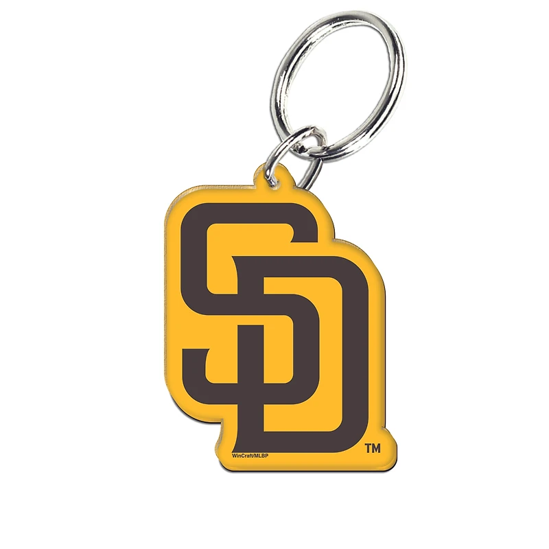 WinCraft San Diego Padres Premium Acrylic Team Key Ring