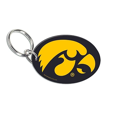 WinCraft Iowa Hawkeyes Premium Acrylic Team Logo Key Ring