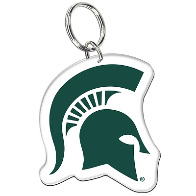 WinCraft Michigan State Spartans Premium Acrylic Team Key Ring