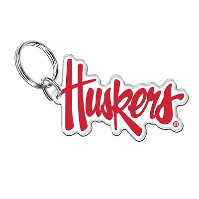 WinCraft Nebraska Huskers Premium Acrylic Team Key Ring