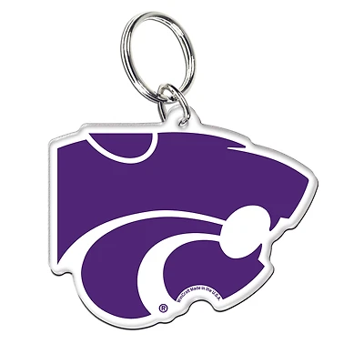 WinCraft Kansas State Wildcats Premium Acrylic Team Key Ring