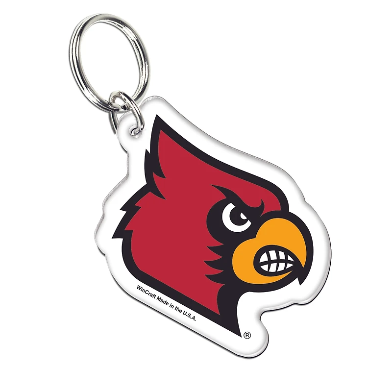 WinCraft Louisville Cardinals Premium Acrylic Team Key Ring