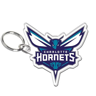 WinCraft Charlotte Hornets Premium Acrylic Team Key Ring