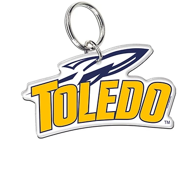 WinCraft Toledo Rockets Premium Acrylic Team Key Ring