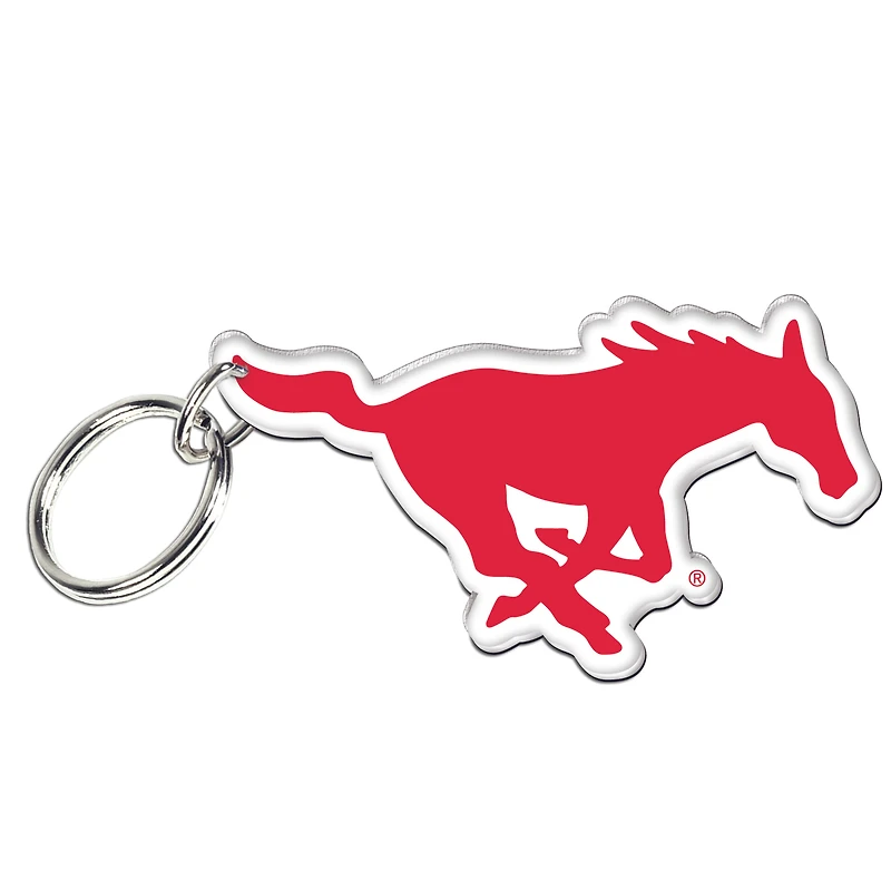 WinCraft SMU Mustangs Premium Acrylic Team Key Ring