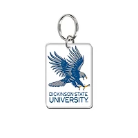 WinCraft Dickinson State Blue Hawks Premium Acrylic Team Key Ring