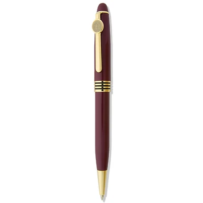 Burgundy Rider Broncs Ballpoint Pen