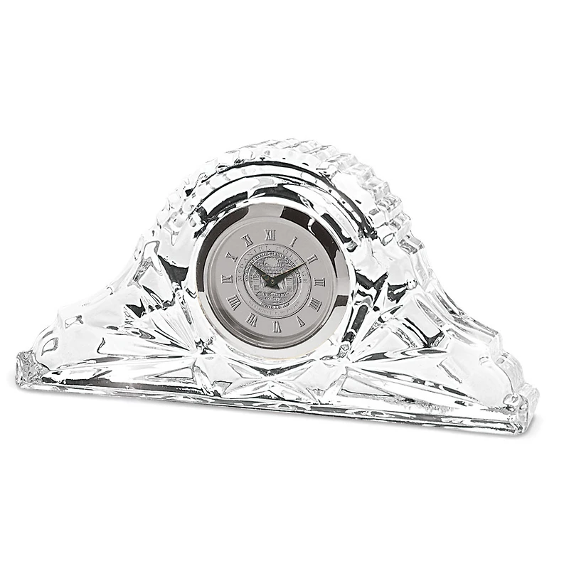 Silver McDaniel Green Terror Crystal Clock