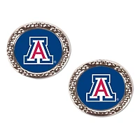 WinCraft Arizona Wildcats Round Team Post Earring