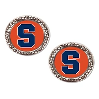 WinCraft Syracuse Orange Round Team Post Earring