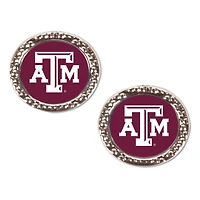 WinCraft Texas A&M Aggies Round Team Post Earring