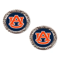 WinCraft Auburn Tigers Round Team Post Earring