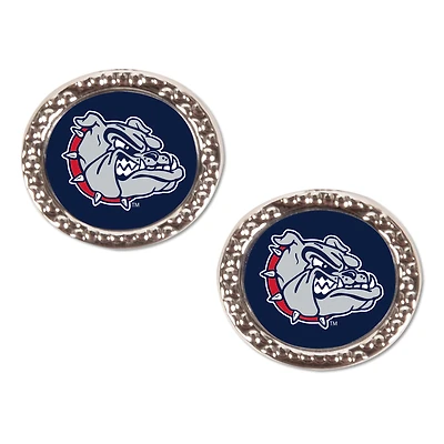 WinCraft Gonzaga Bulldogs Round Team Post Earring