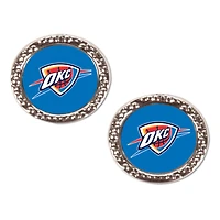 WinCraft Oklahoma City Thunder Round Team Post Earring