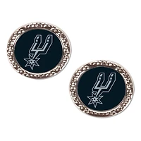 WinCraft San Antonio Spurs Round Team Post Earring