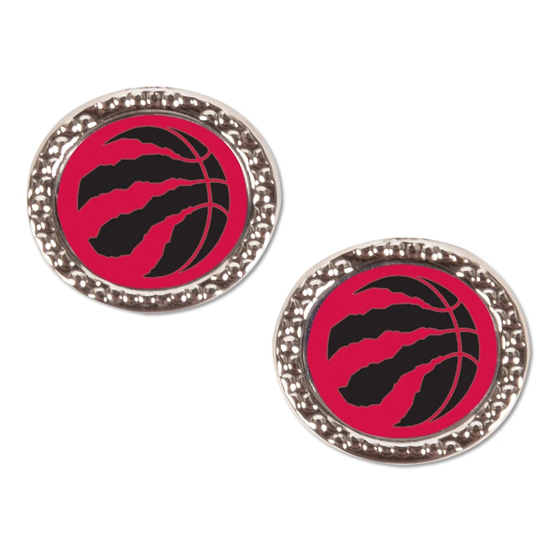 WinCraft Toronto Raptors Round Team Post Earring