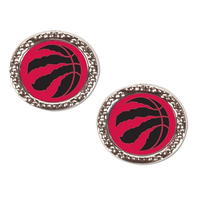 WinCraft Toronto Raptors Round Team Post Earring