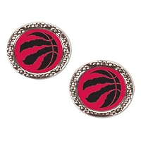 WinCraft Toronto Raptors Round Team Post Earring