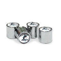WinCraft Miami Marlins Mini Team Logo Valve Stem Covers