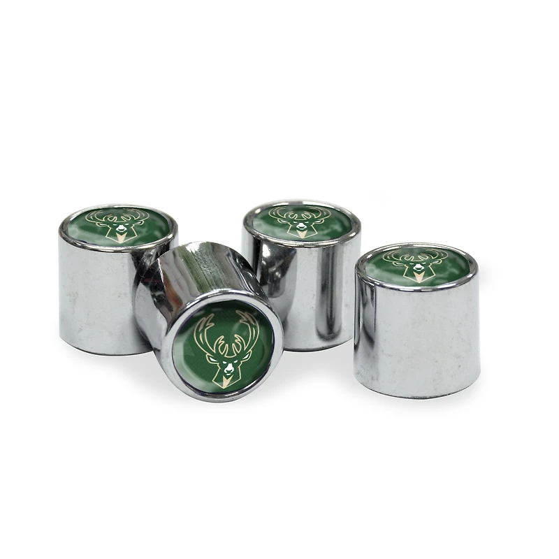 WinCraft Milwaukee Bucks Mini Team Logo Valve Stem Covers