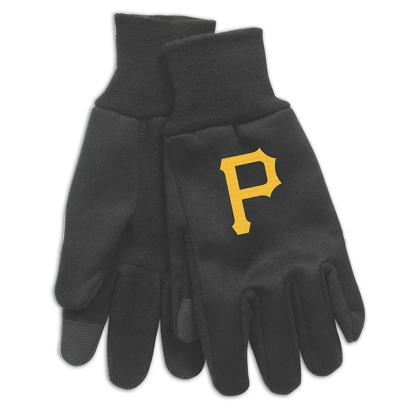 WinCraft Pittsburgh Pirates Team Logo Technology Gloves