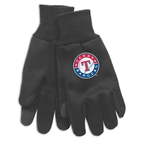 WinCraft Texas Rangers Team Logo Technology Gloves