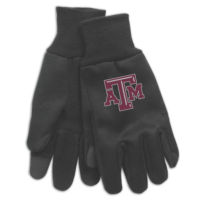 WinCraft Texas A&M Aggies Team Logo Technology Gloves