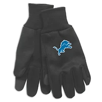 WinCraft Detroit Lions Team Logo Technology Gloves