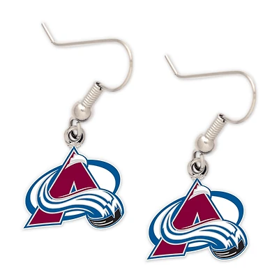 WinCraft Colorado Avalanche Logo Dangle Earrings